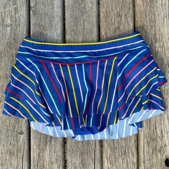 Hanna Andersson | Tiered Swim Skort | Sz XS - Picture 1 of 4